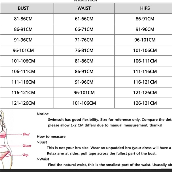 Two-Piece Sexy Cute Swimsuit with Push Up - Picture 5 of 5